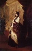 Franz Xaver Winterhalter , Harriet Howard, Duchess of Sutherland oil painting artist